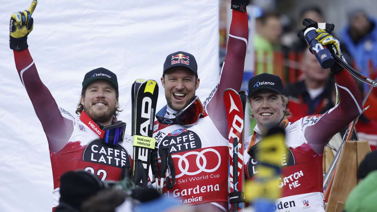 Attacking Vikings: Svindal leads Norway sweep of super-G