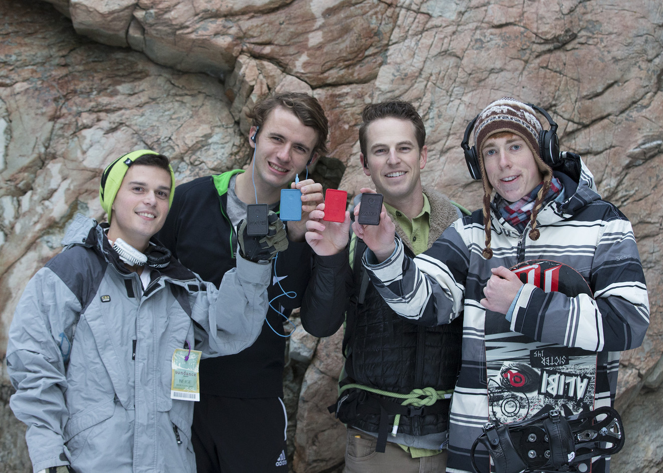 Wavio student team: Jeremy Rios, Jonathan Spencer, Dallin Anderson and Zach Edwards. (Photo: Mark A. Philbrick/BYU)