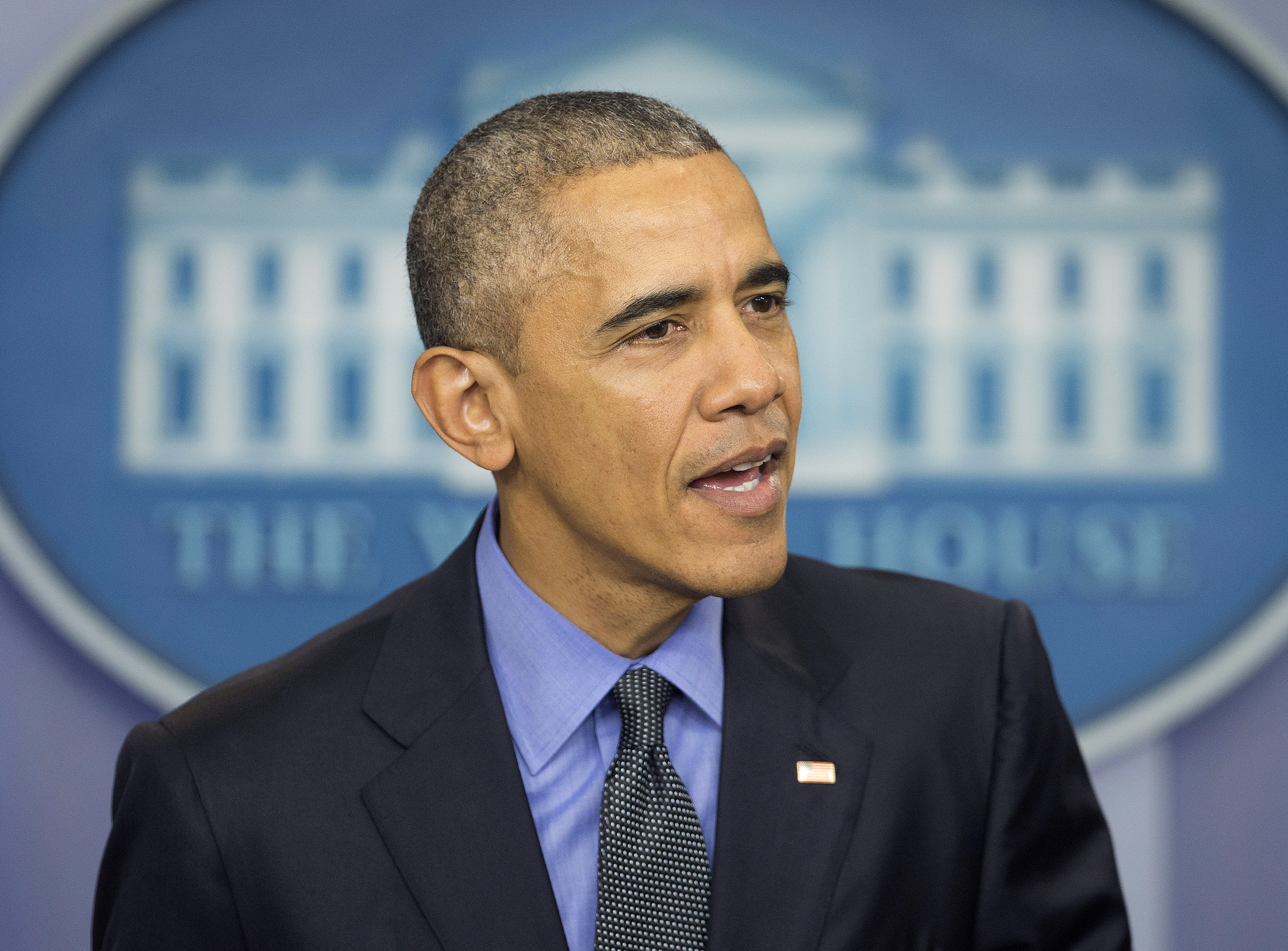 The Latest: Obama says Syrian peace needed to defeat IS