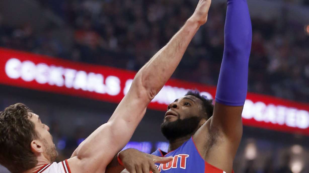 Drummond leads way, Pistons beat Bulls 147-144 in 4 OT