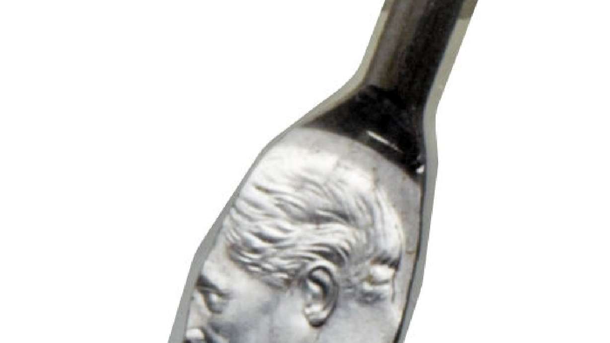 Error coin, a dime struck onto a nail, is headed to auction