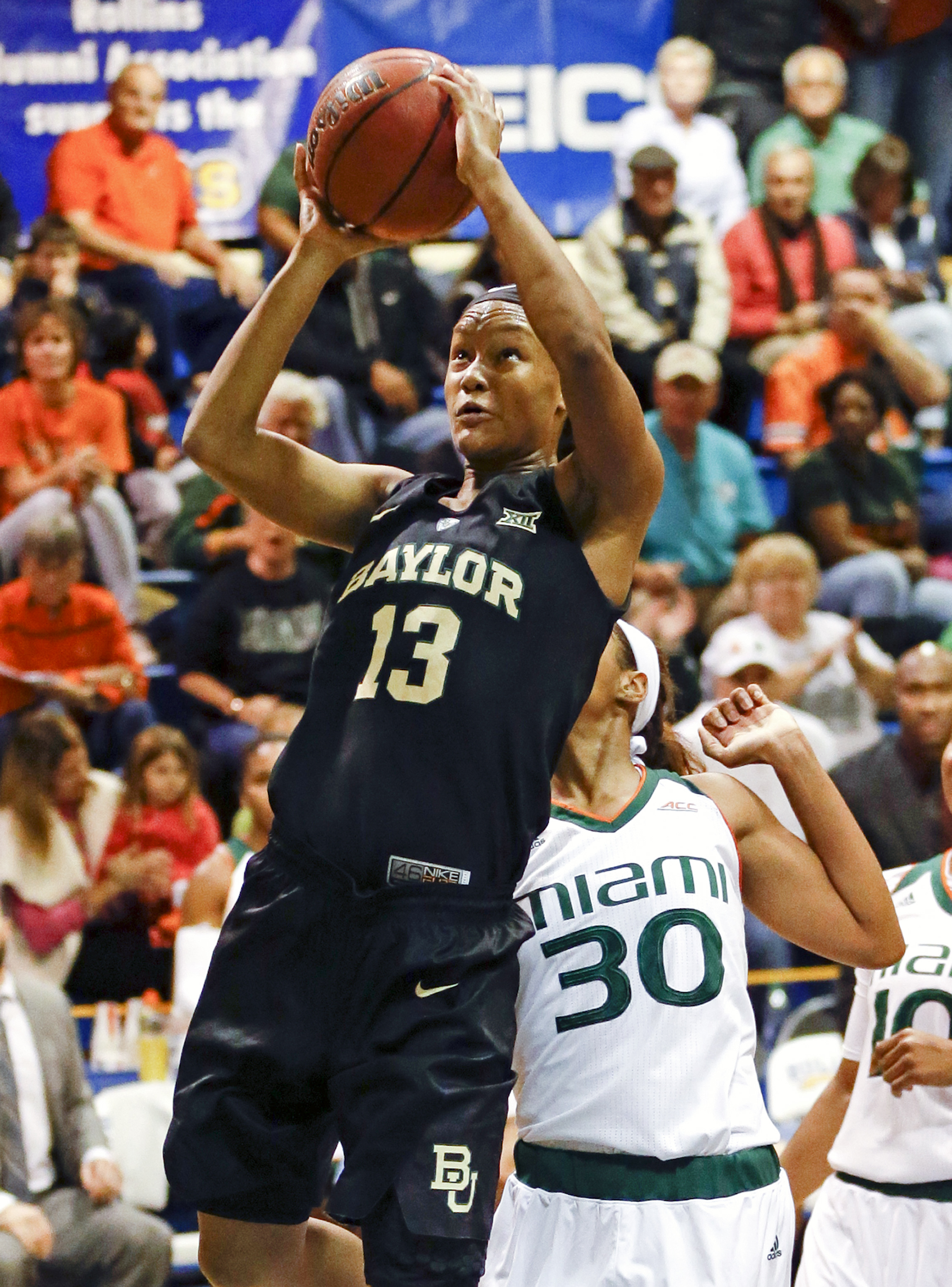 Big 2nd half helps No. 4 Baylor hold off No. 23 Miami 88-81