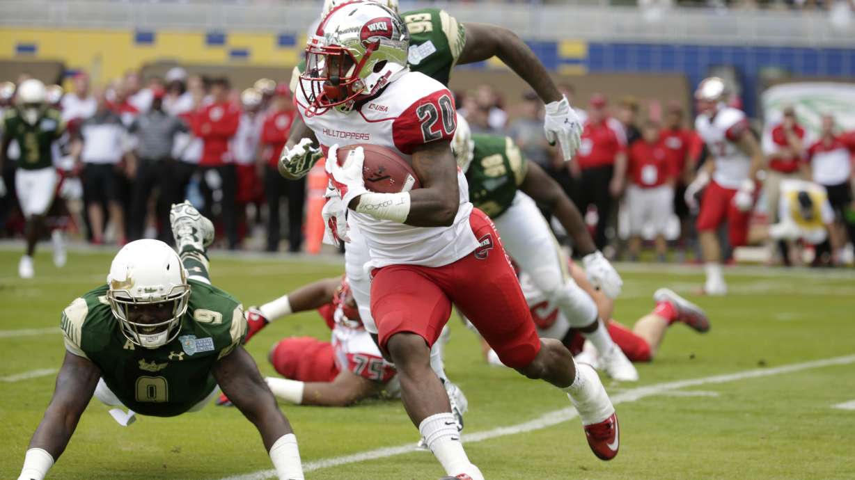 Doughty wins finale, WKU tops USF 45-35 in Miami Beach Bowl