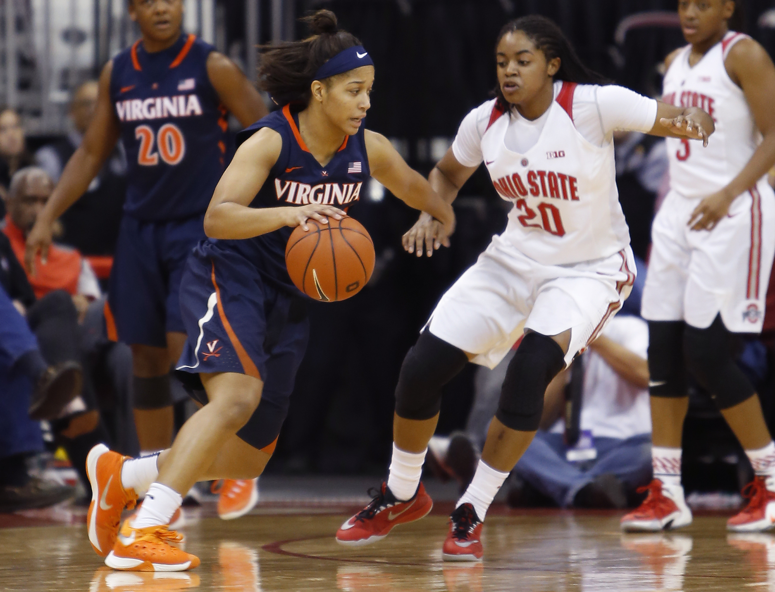 No. 9 Ohio State women beat Virginia 93-73