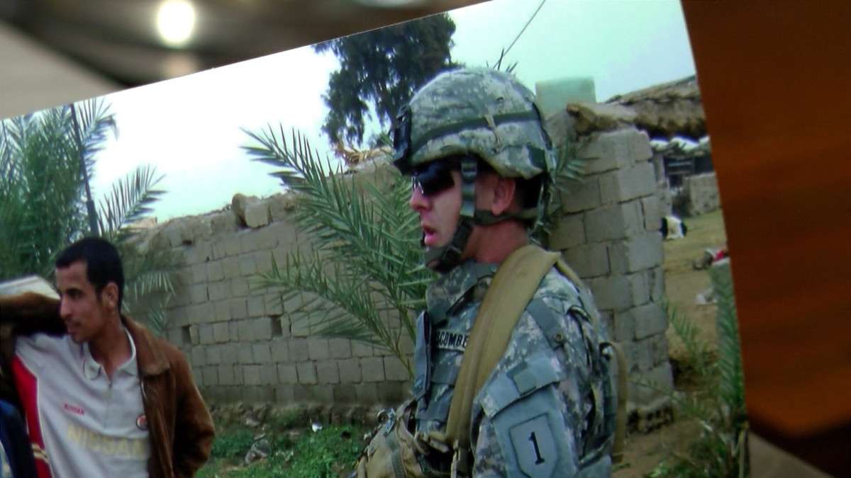 Andrew Wiscombe, who, along with his wife, grew up in Utah, but was living in Tennessee, quit his job and moved his family back to his home state. At the VA Health Care System, he got treatment for post-traumatic stress disorder. (Photo courtesy ANdrew Wiscombe via KSL-TV)