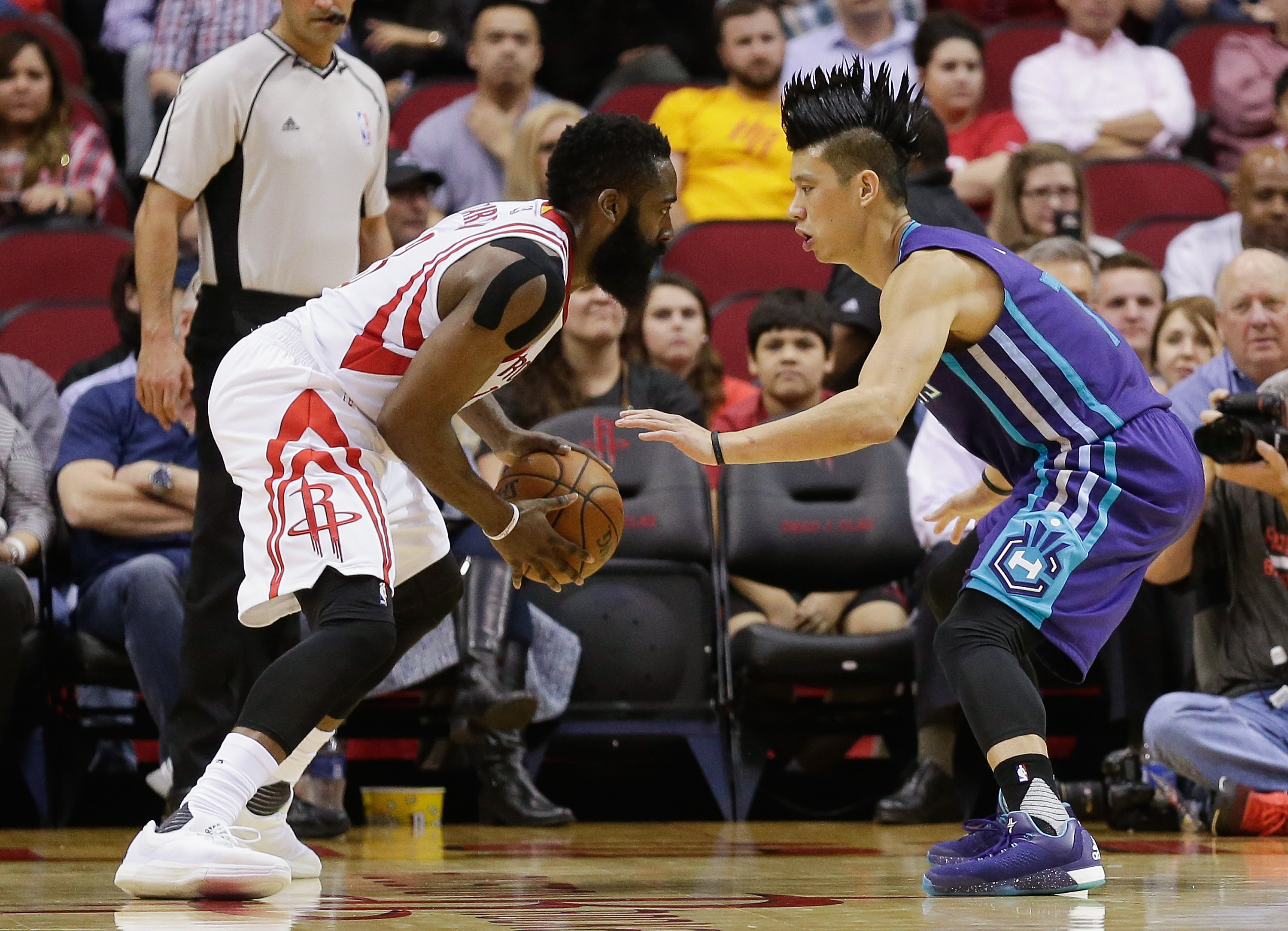 Harden scores 36 points, leads Rockets over Hornets 102-95