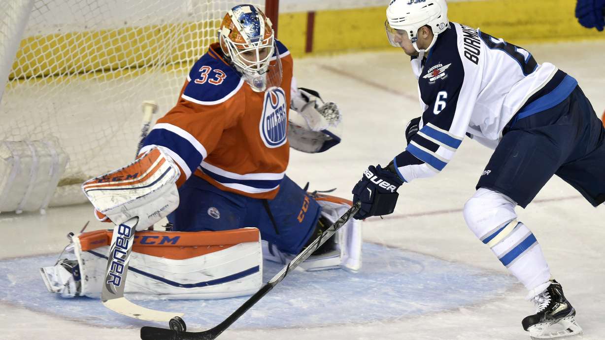 Talbot, Purcell send Oilers to 3-1 win over Jets