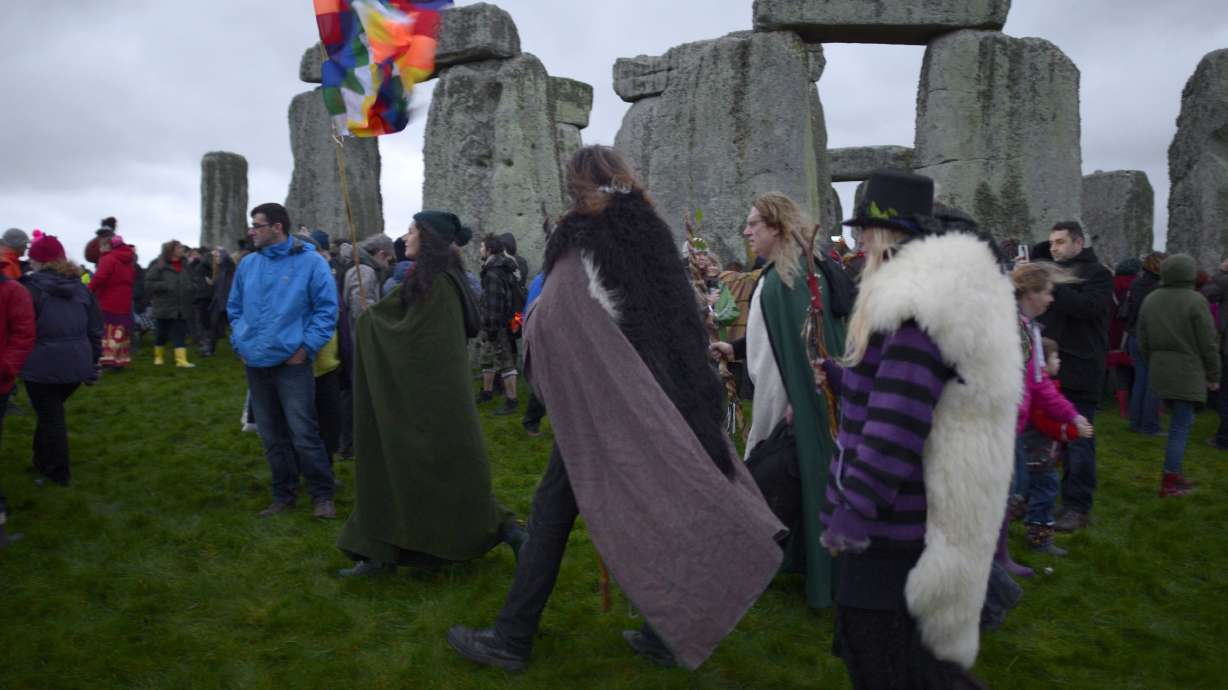 Thousands descend on Stonehenge to mark Winter Solstice