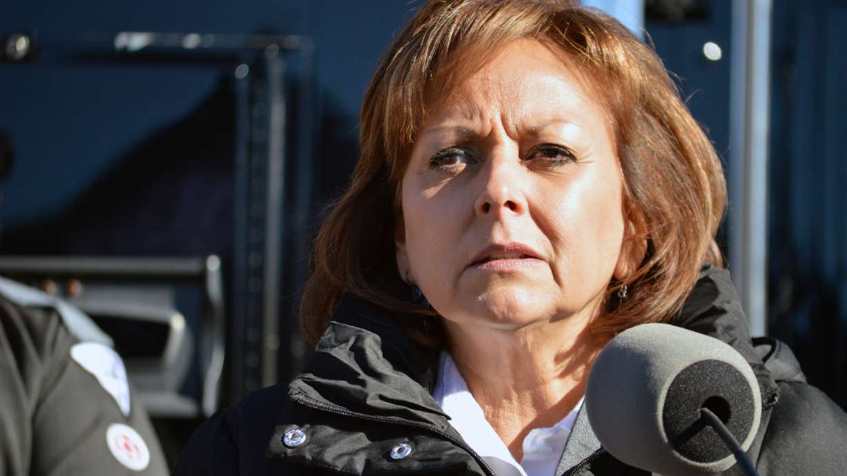 Recording suggests New Mexico governor inebriated at party