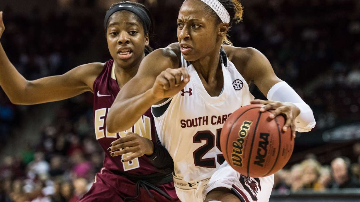 Mitchell's 18 leads No. 2 South Carolina to 78-63 win