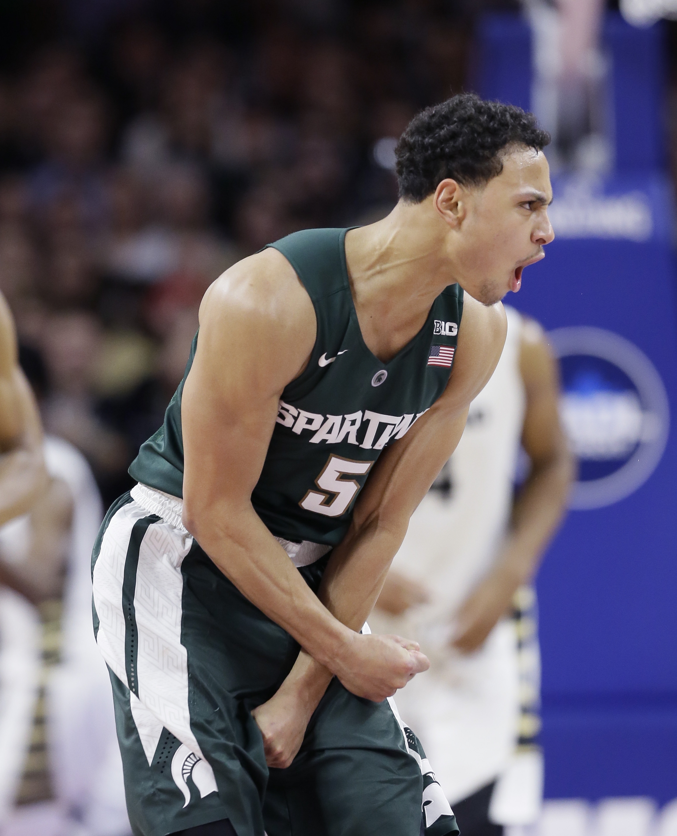 No. 1 Michigan State beats Oakland 99-93 in OT
