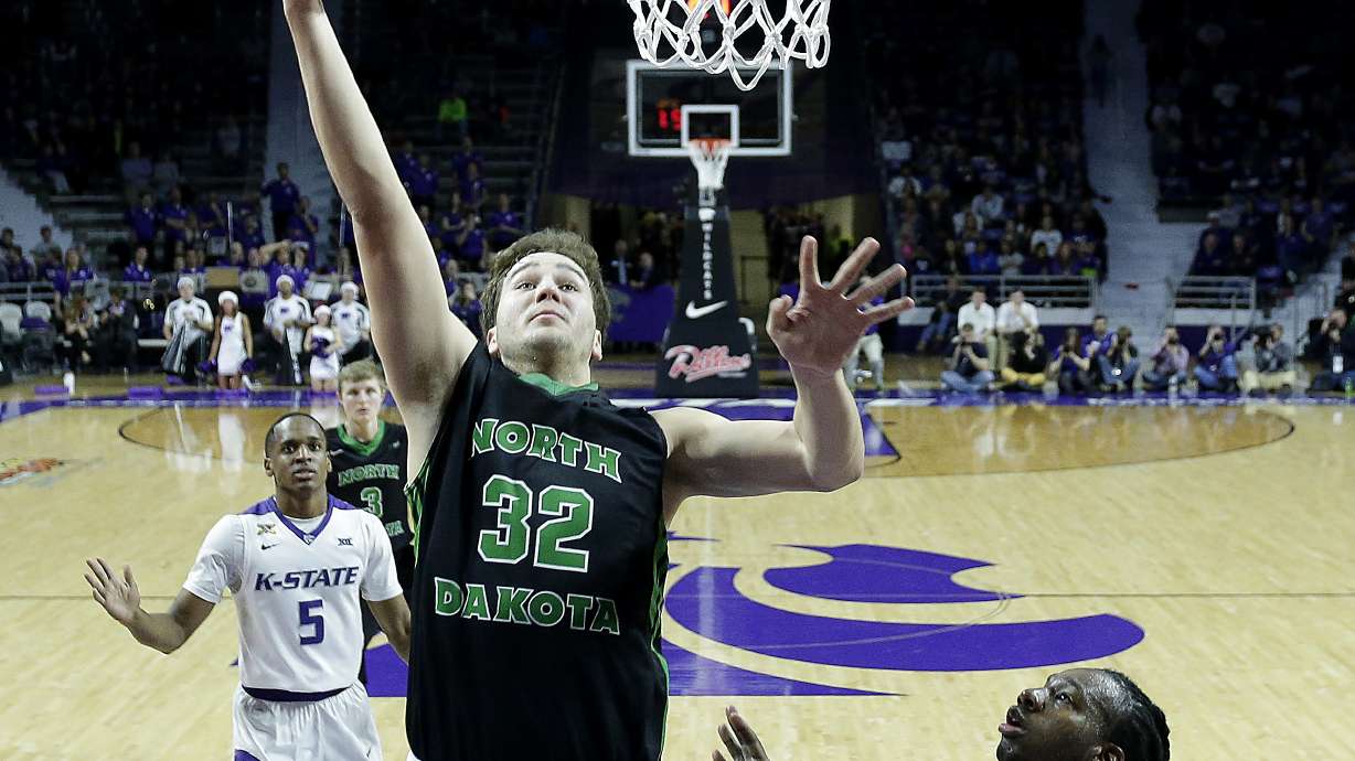 Kansas St. overcomes cold 1st half, beats North Dakota 63-49