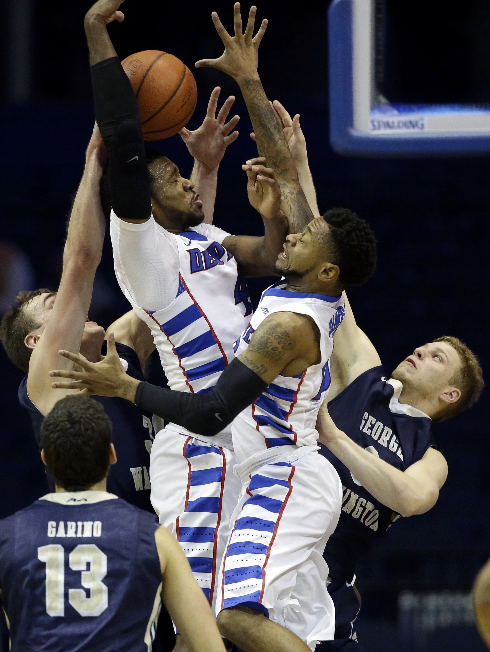 DePaul upsets No. 20 George Washington 82-61