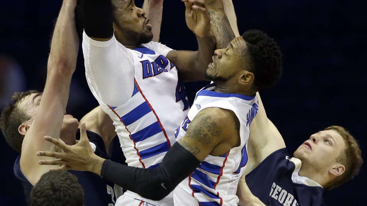 DePaul upsets No. 20 George Washington 82-61