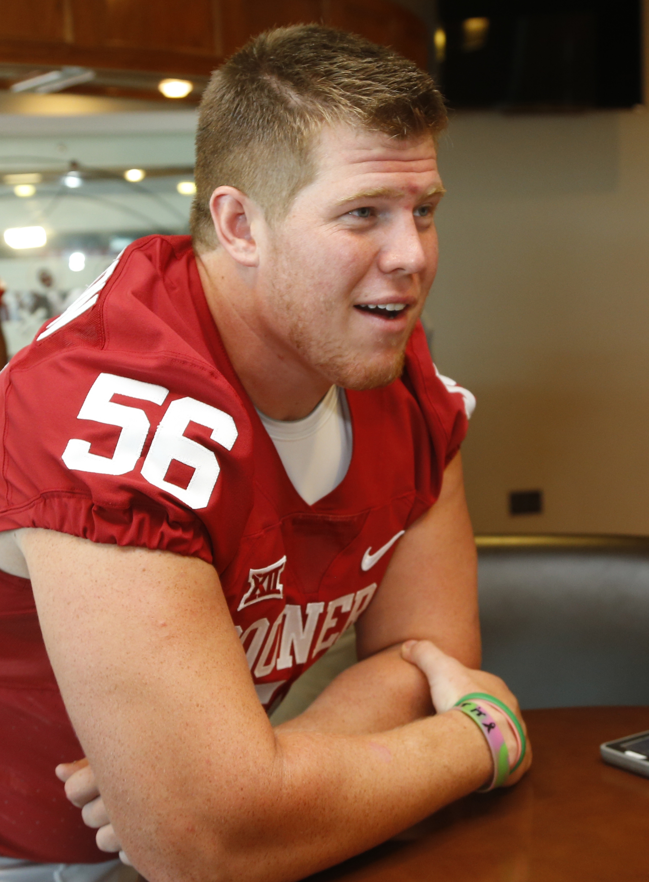 Oklahoma's Darlington hopes to leave legacy off the field