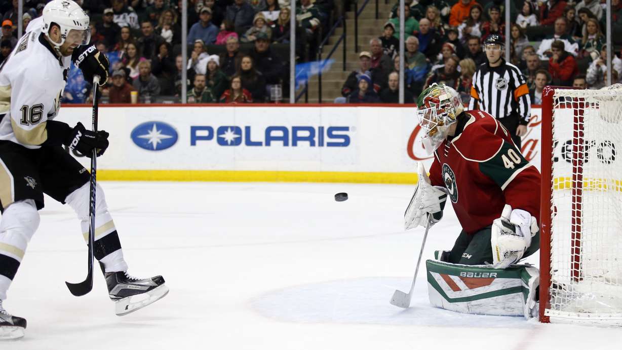 Crosby has goal, assist in return; Penguins beat Wild 3-1