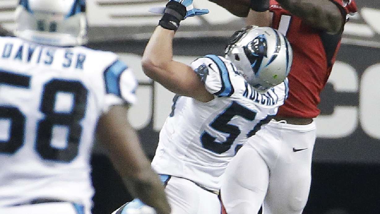 Panthers' bid for perfect season ends with loss to Falcons