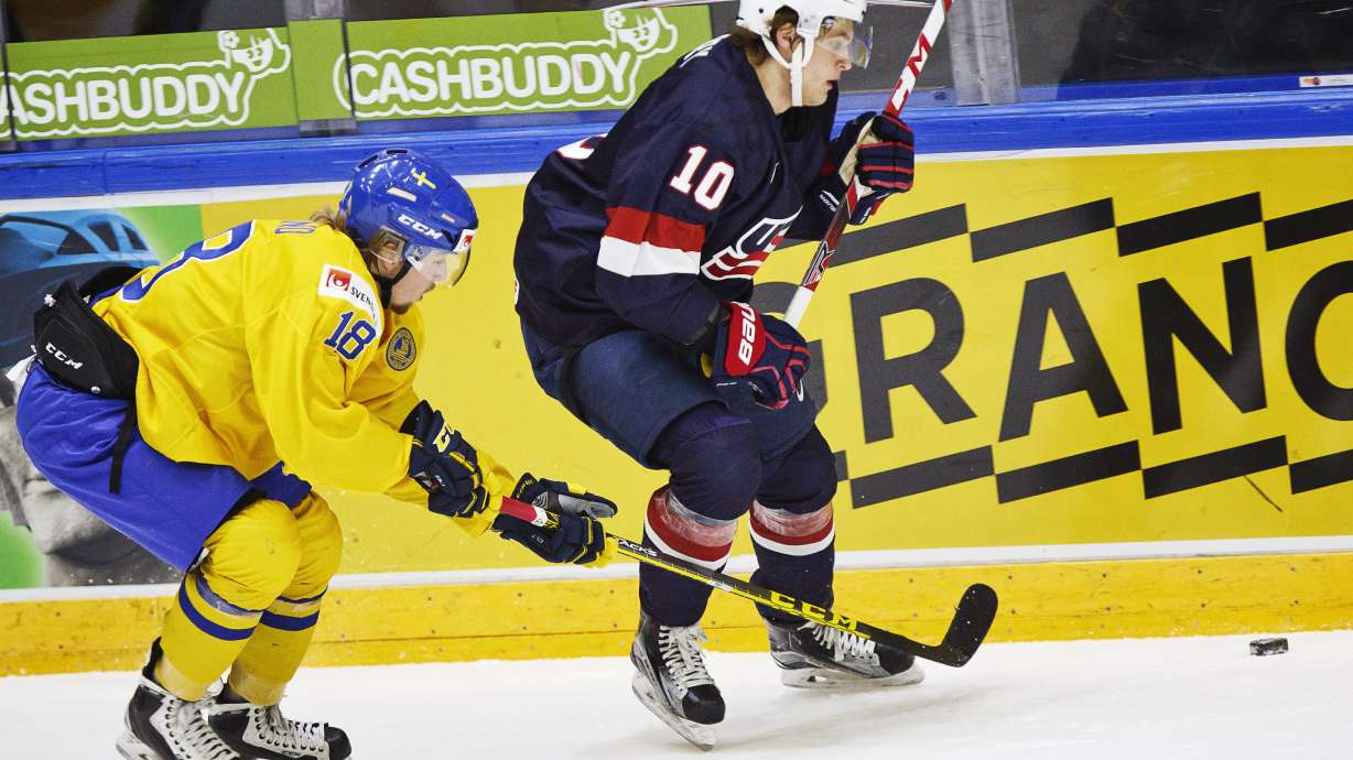 US falls to Sweden 1-0 at world juniors