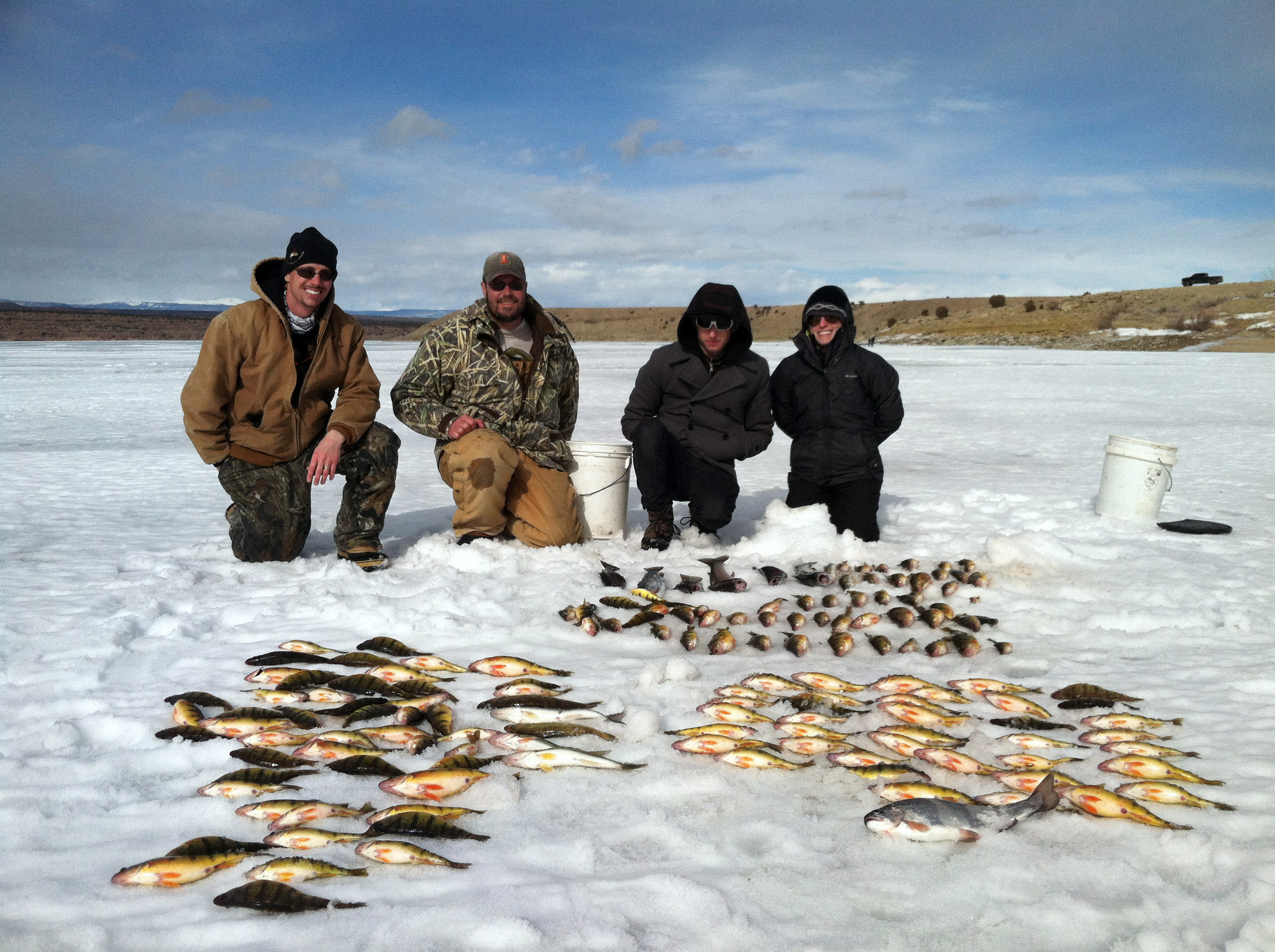Best ice fishing spots for 11 fish species in Utah