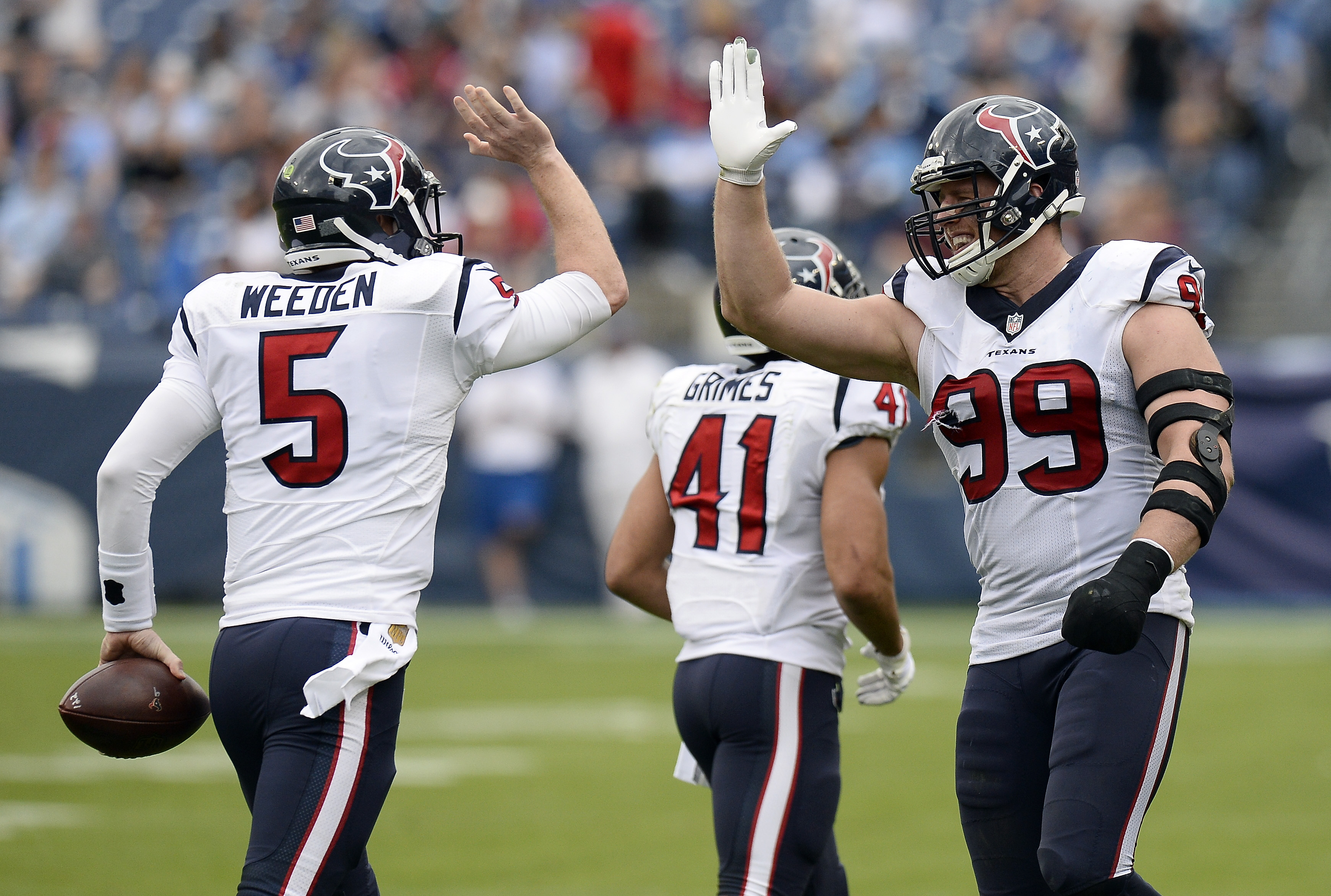 Hoyer expected to start for Texans against Jags