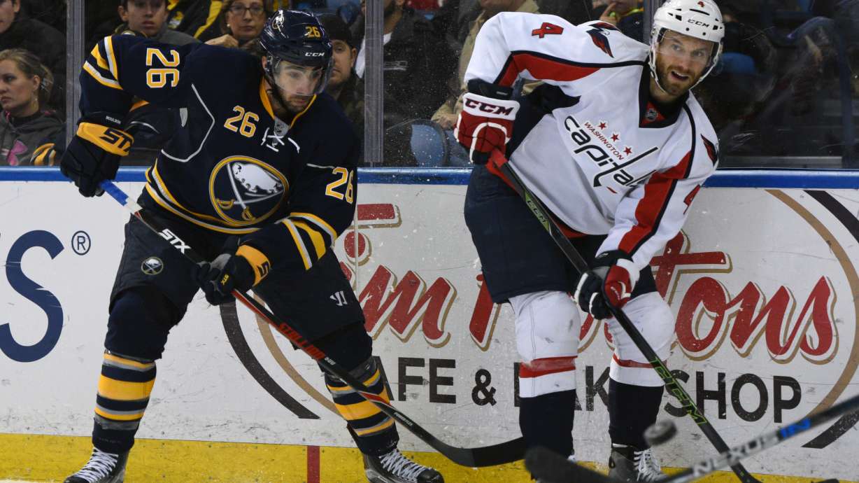 Holtby, Capitals beat Sabres 2-0 for 8th straight win