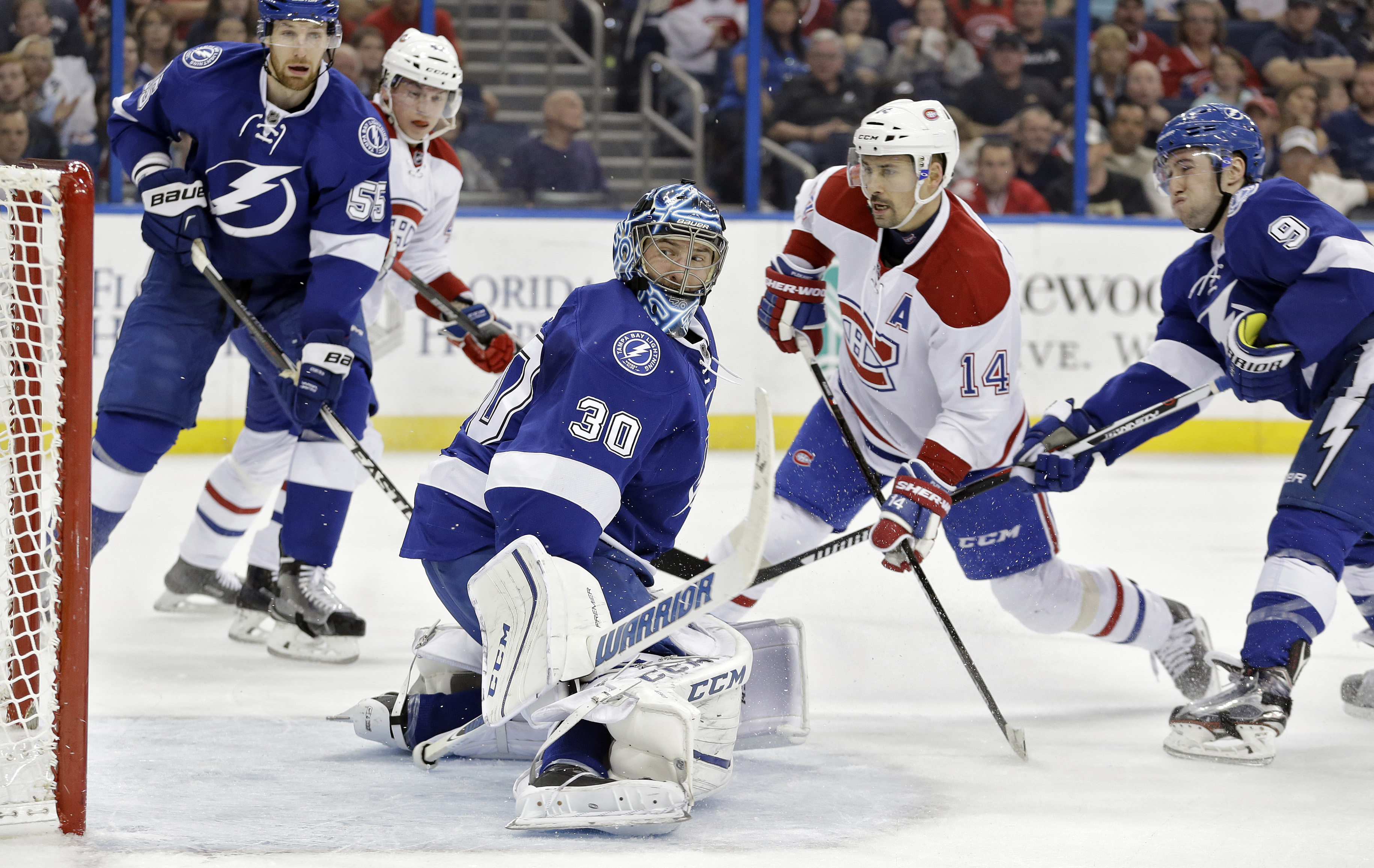 Canadiens end 6-game skid, beat Lightning 4-3 in shootout