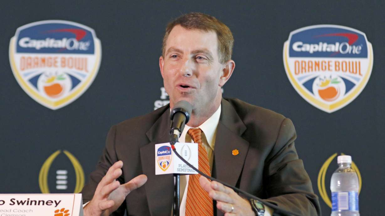 Clemson sends 3 players home for unspecified violations