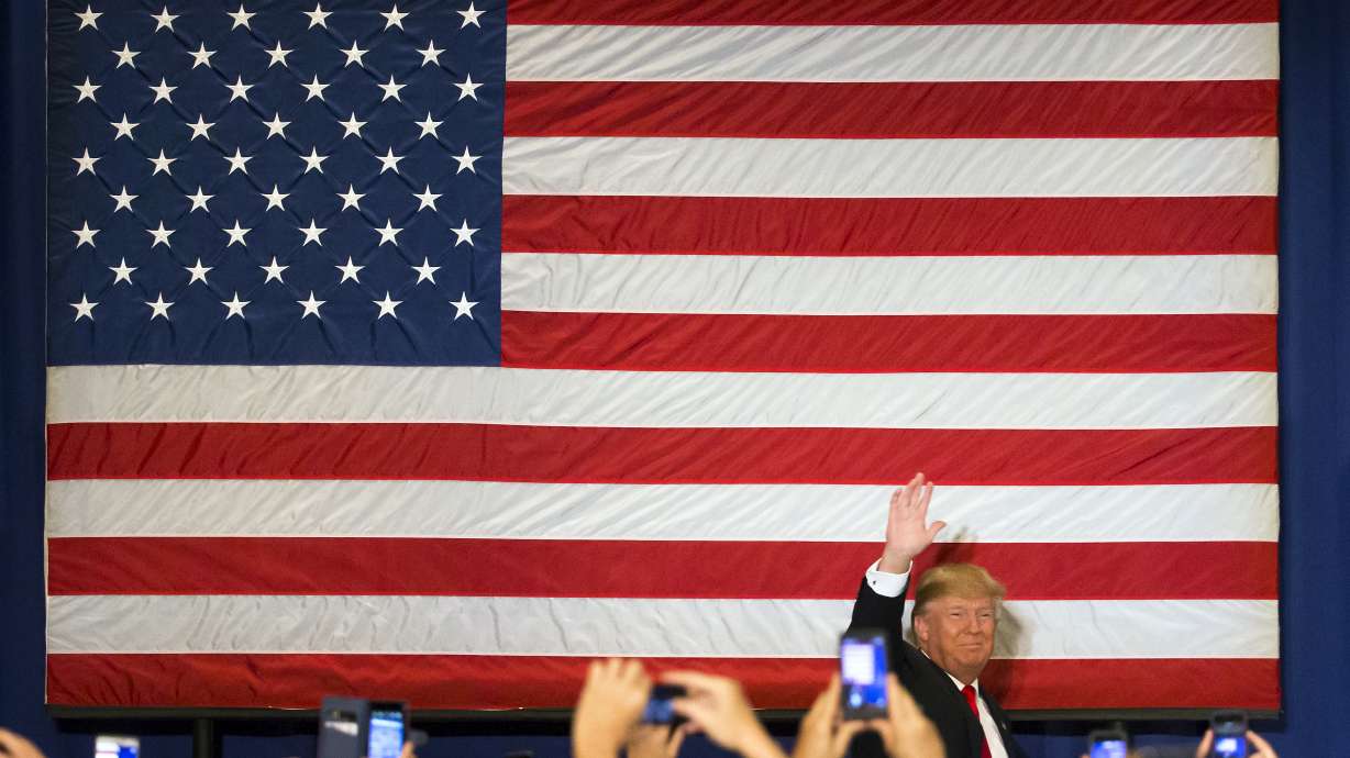 GOP's Donald Trump calls Bill Clinton a 'great abuser'