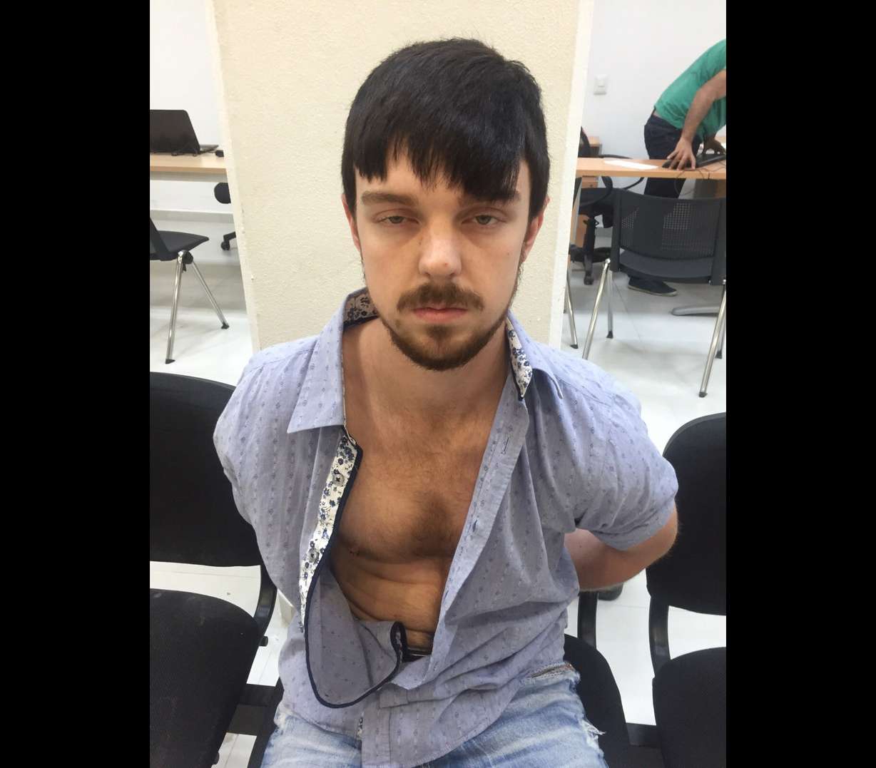This Dec. 28, 2015 photo released by Mexico's Jalisco state prosecutor's office shows who authorities identify as Ethan Couch, after he was taken into custody in Puerto Vallarta, Mexico. Photo: AP Photo