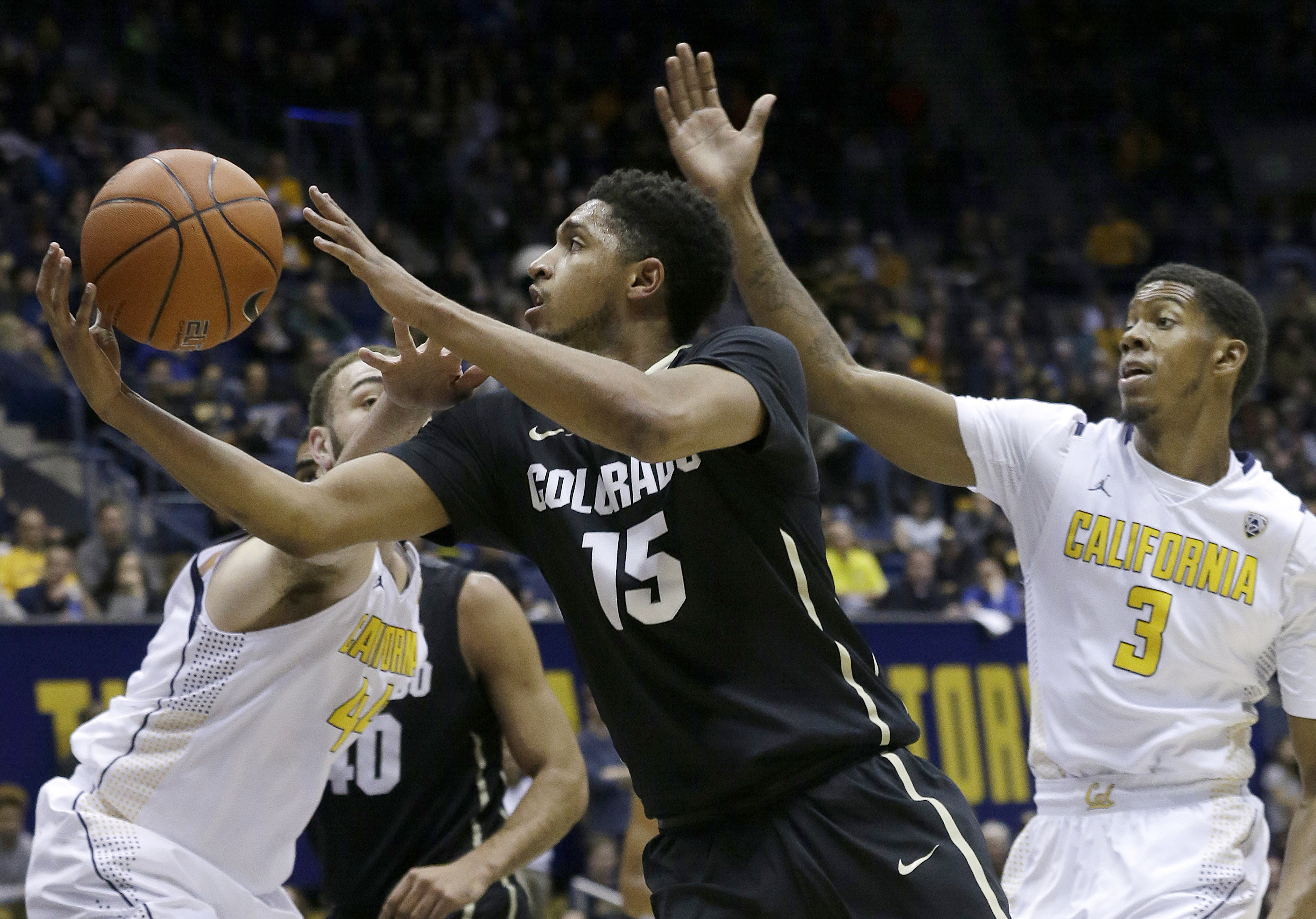 Mathews' big 2nd half leads California past Colorado 79-65
