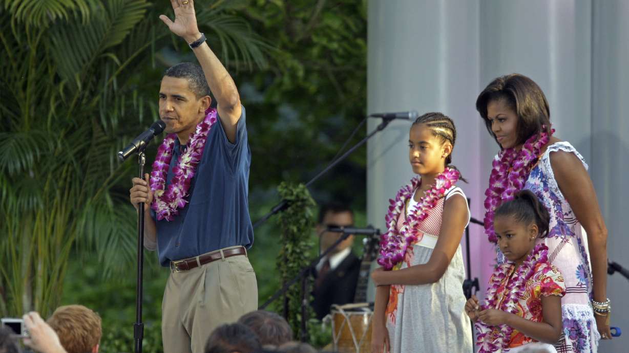 White House South Lawn becomes first lady's grassy stage
