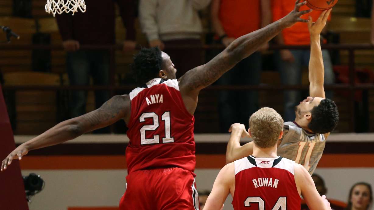 Virginia Tech beats NC State 73-68 in overtime