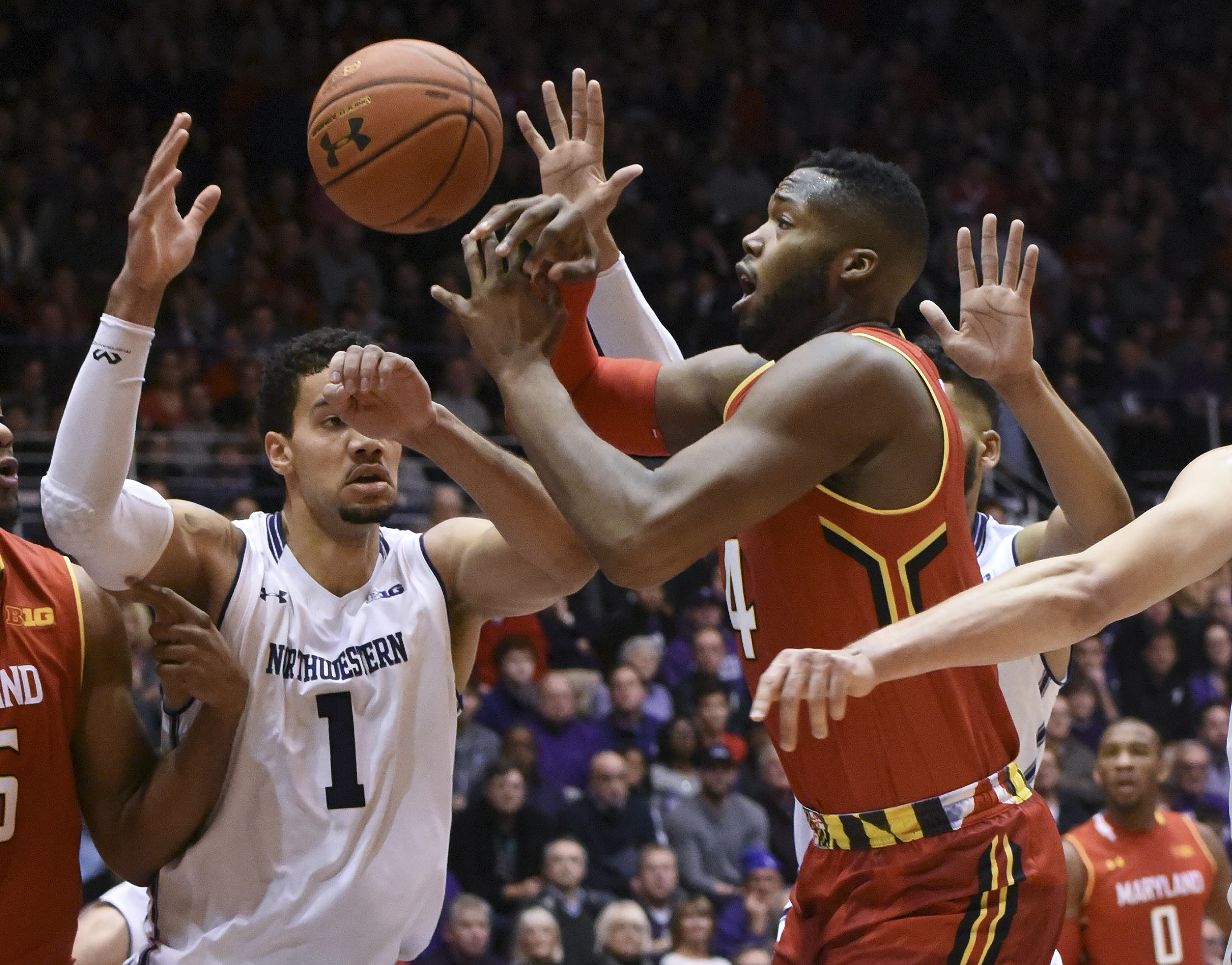 Trimble, Sulaimon lead Maryland over Northwestern 72-59