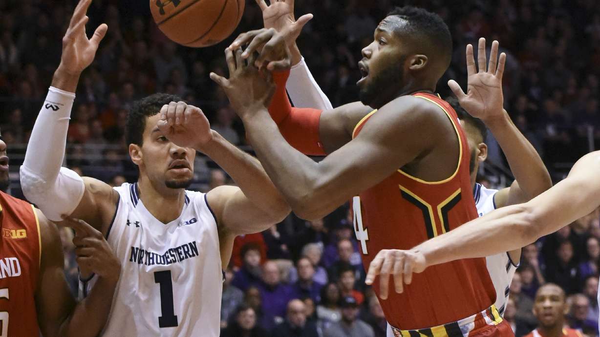 Trimble, Sulaimon lead Maryland over Northwestern 72-59