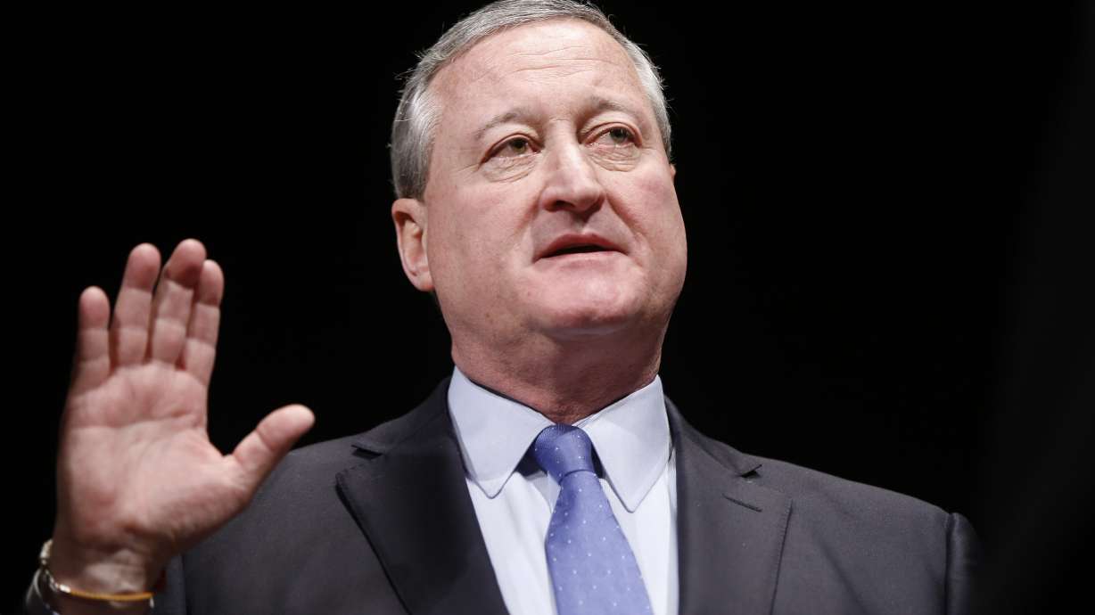 Veteran councilman Jim Kenney sworn in as Philadelphia mayor