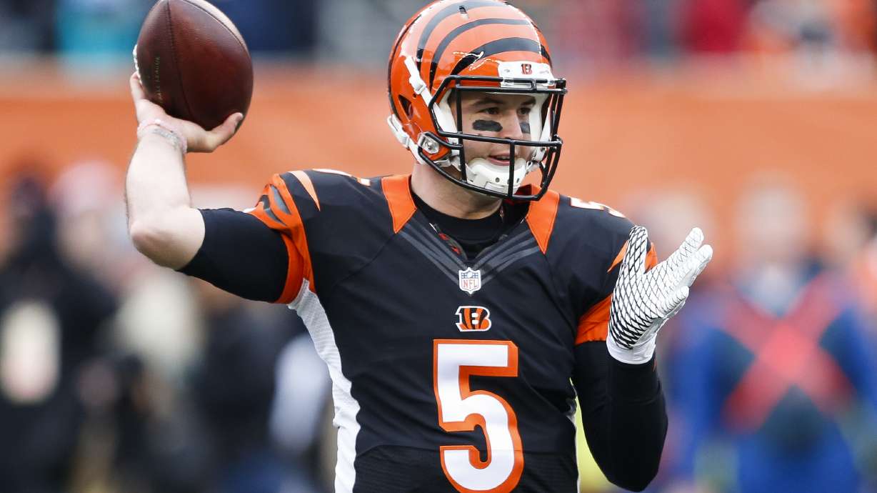 AJ McCarron gets ready to try to end Bengals' 25-year slump