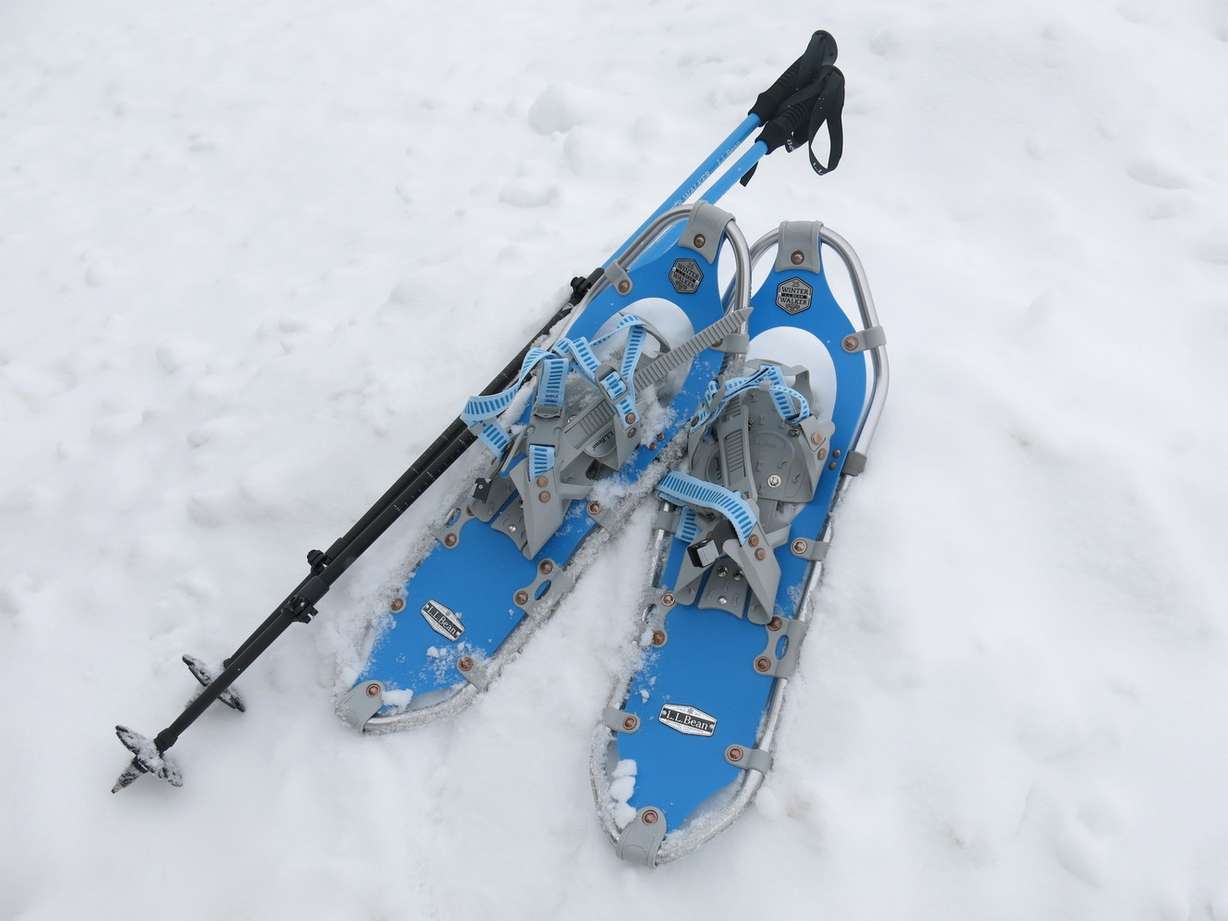 The Winter Walker snowshoe set from L.L. Bean is a great option for beginners and veterans alike. (Photo: Grant Olsen)