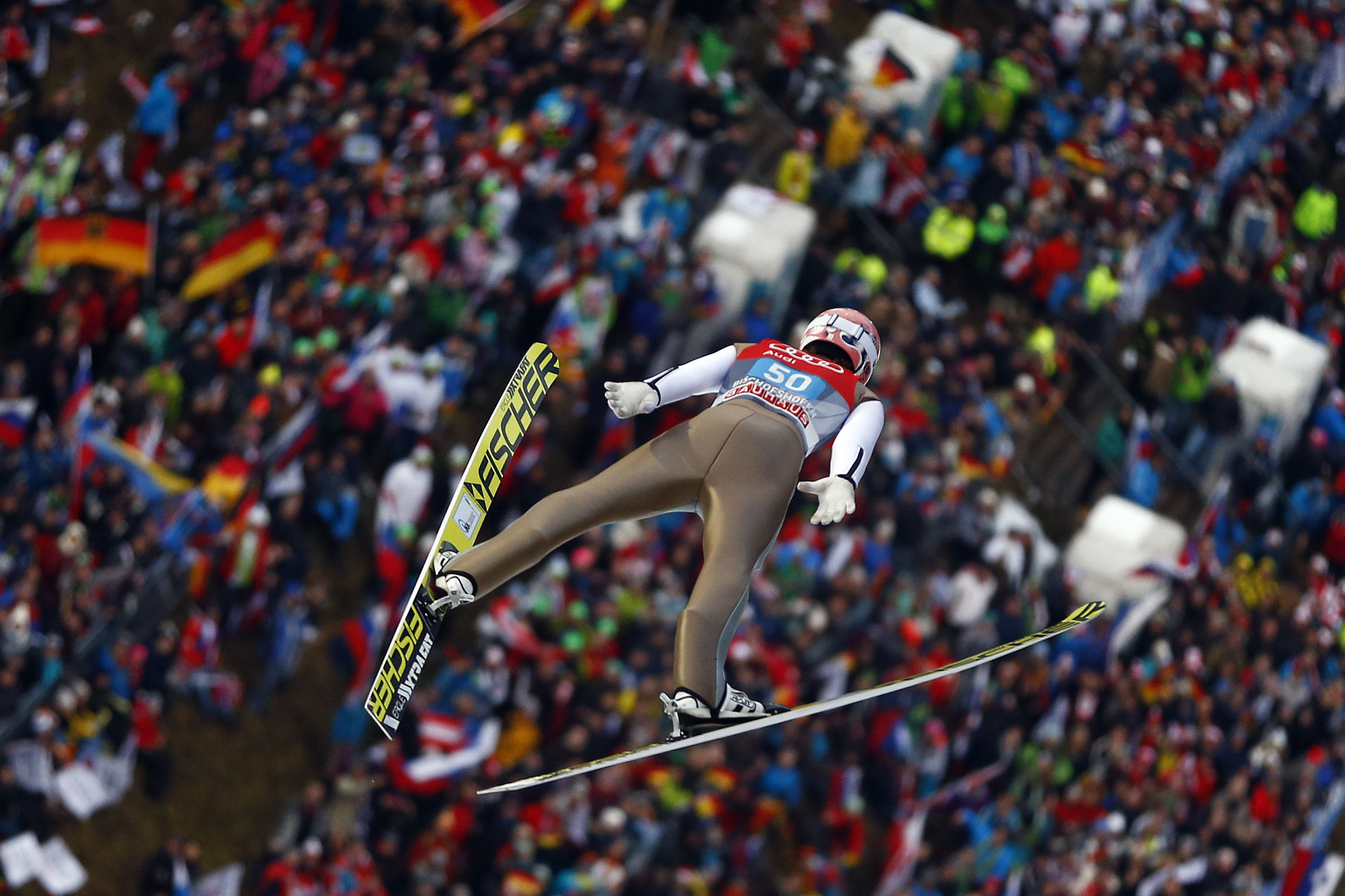 Slovenian ski jumper Peter Prevc wins 4 Hills Tour