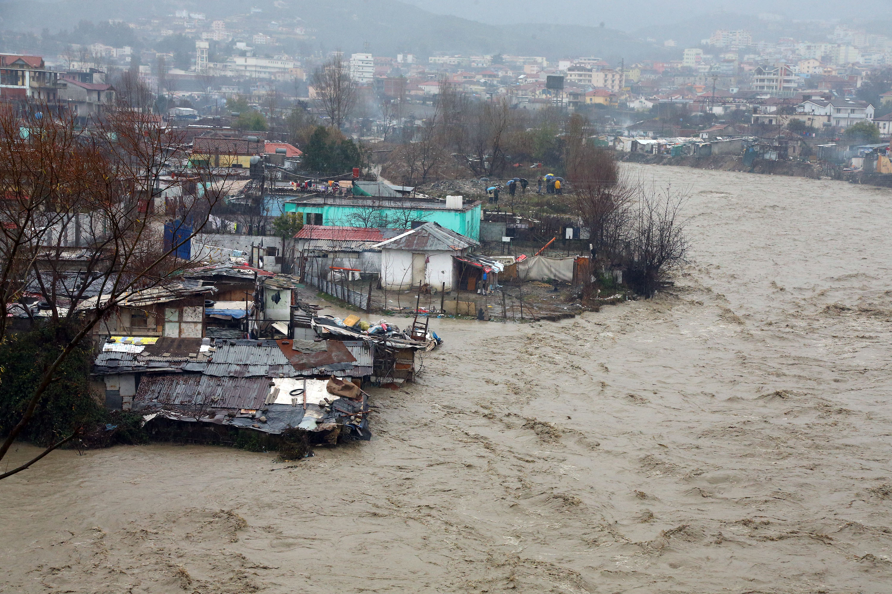 Floods in Albania force hundreds of evacuations