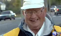 High 5 Goes to "Crosswalk Grandpa"