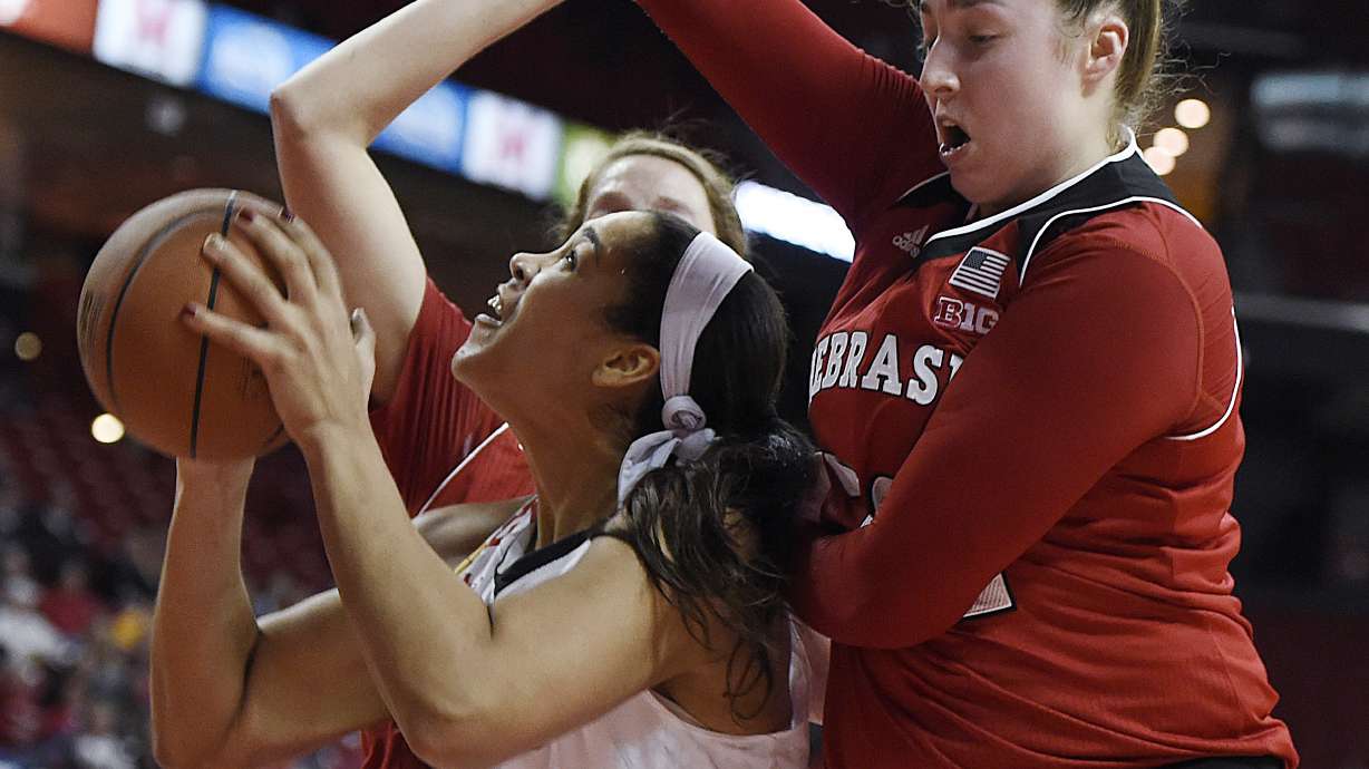 No. 8 Maryland women rout Nebraska 89-50