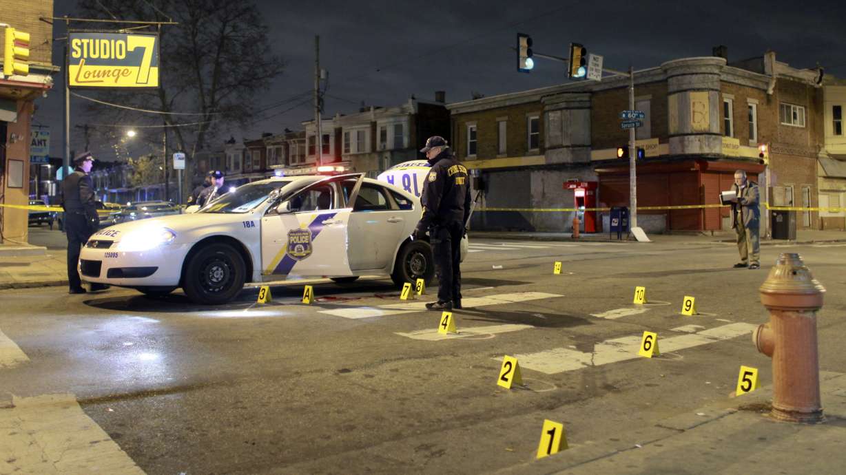 The Latest: NYPD urges vigilance after Philadelphia shooting