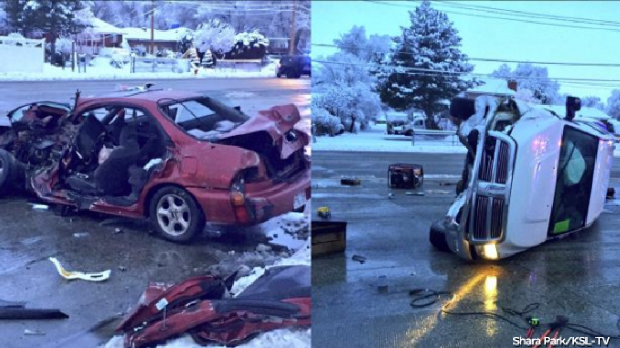 Hombre resulta gravemente herido luego de accidente en Redwood Road