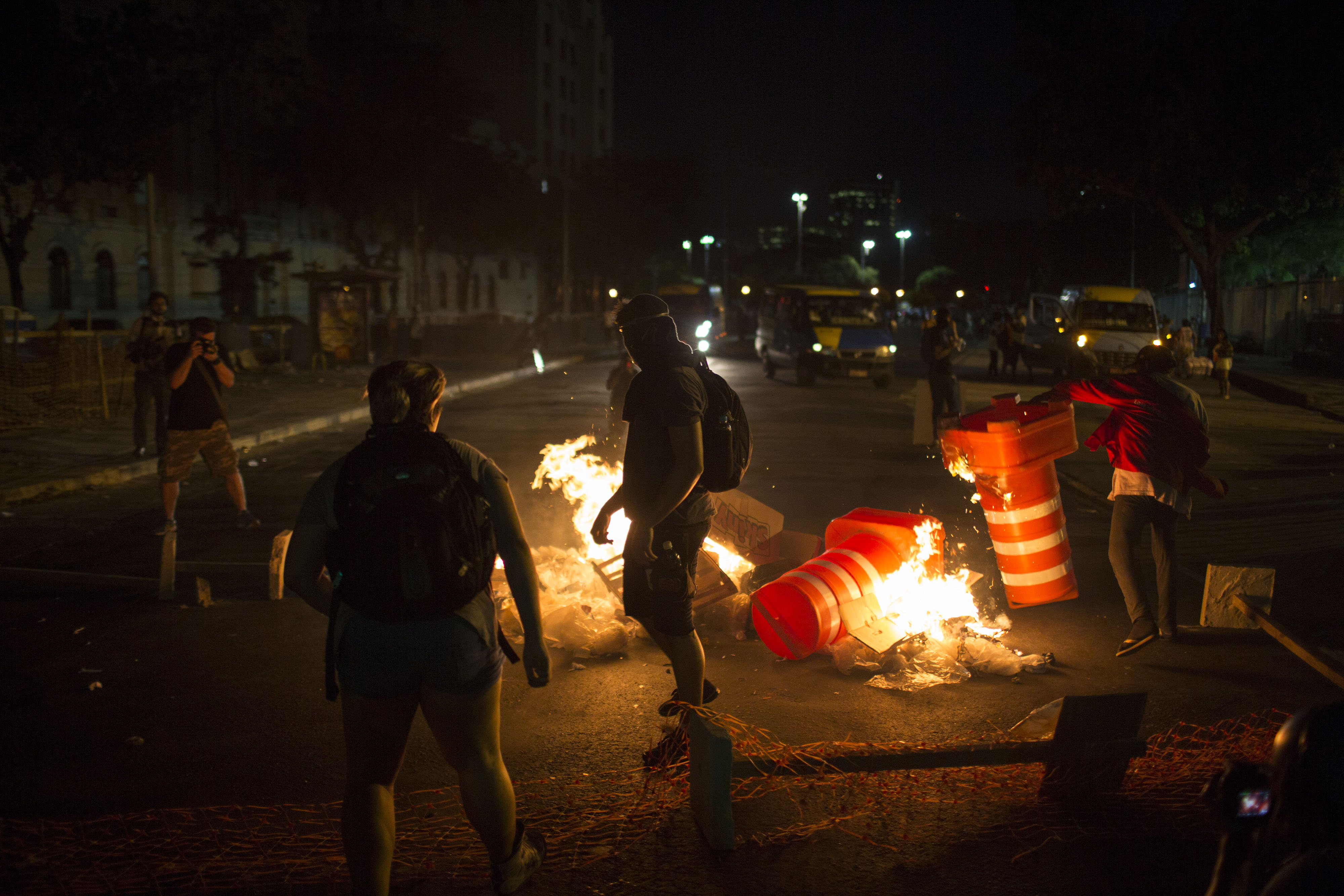 Violent protests in Brazil to protest increased bus fares
