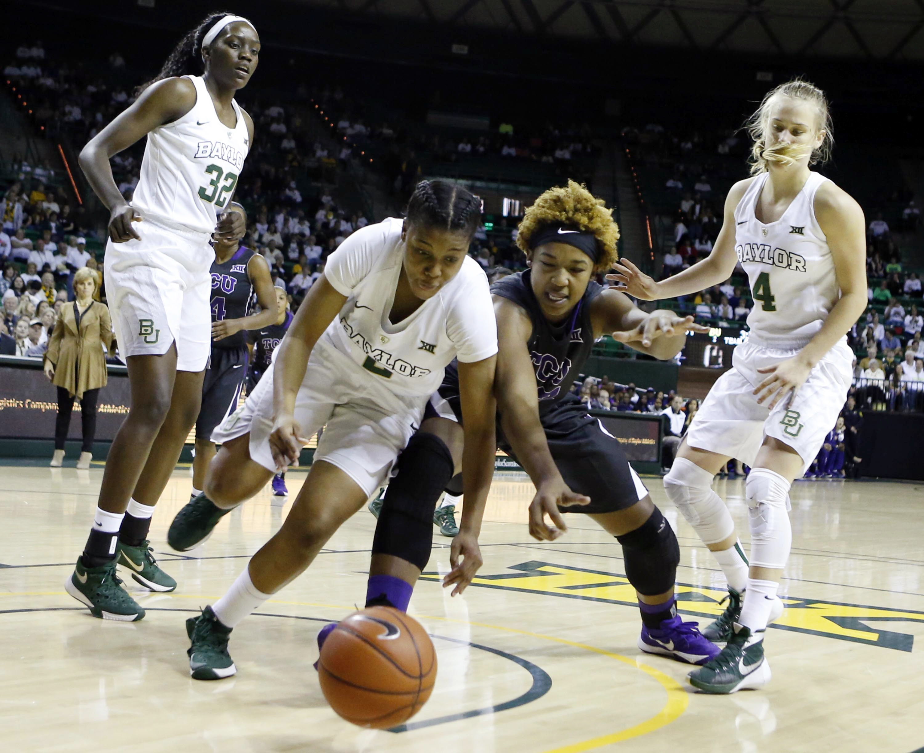 Freshmen Monpremier, Brown lead Baylor over TCU