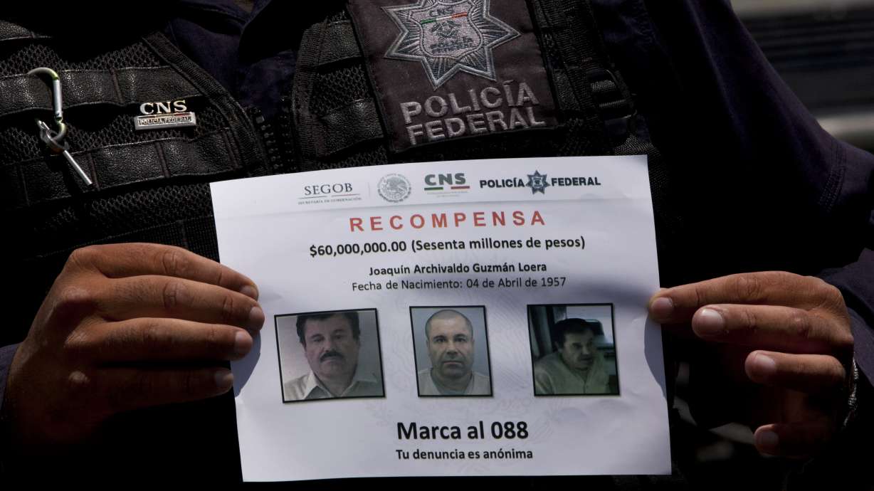 Latest: Penn says Guzman interested in film about life