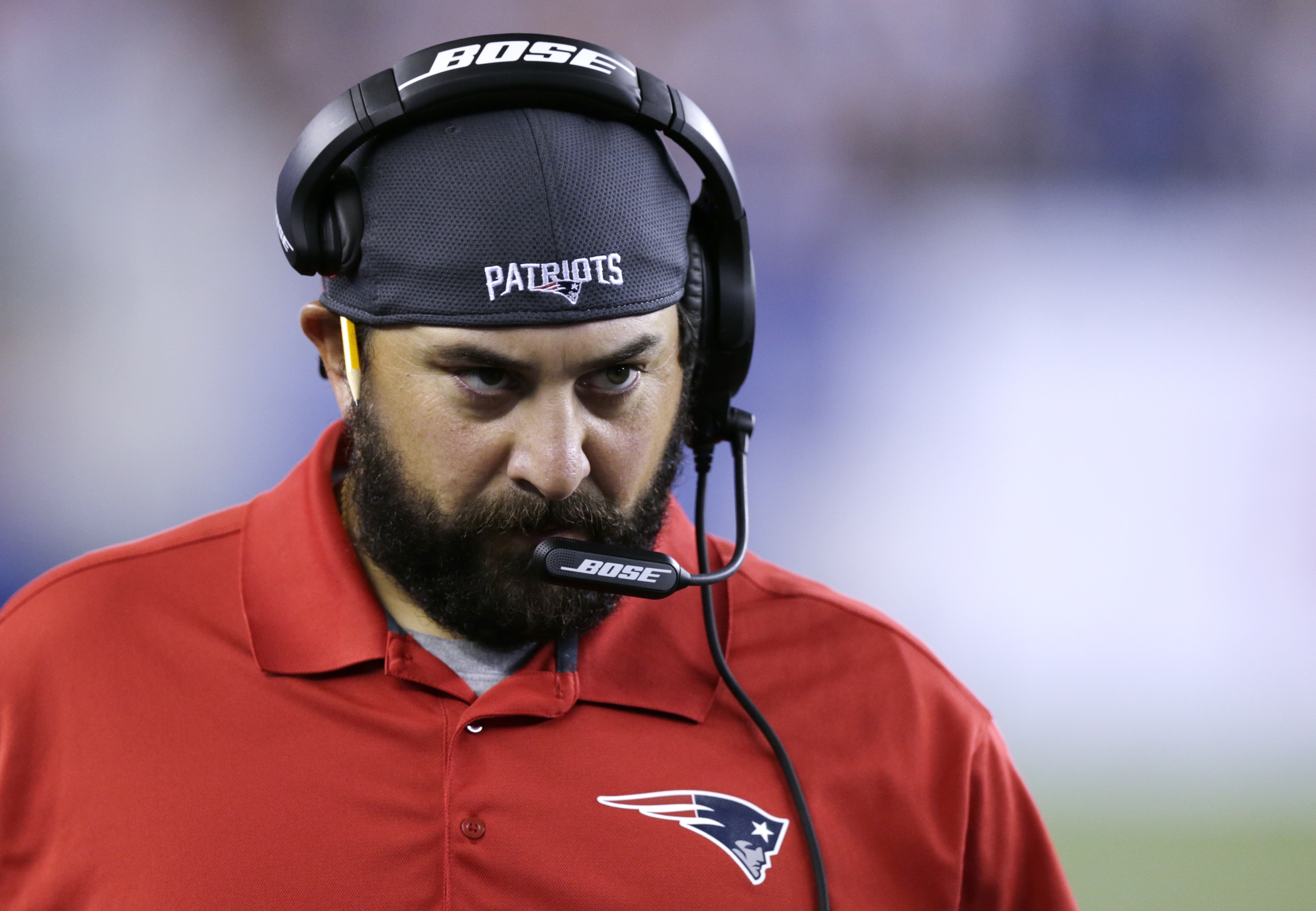 Browns interview Patriots defensive boss Matt Patricia