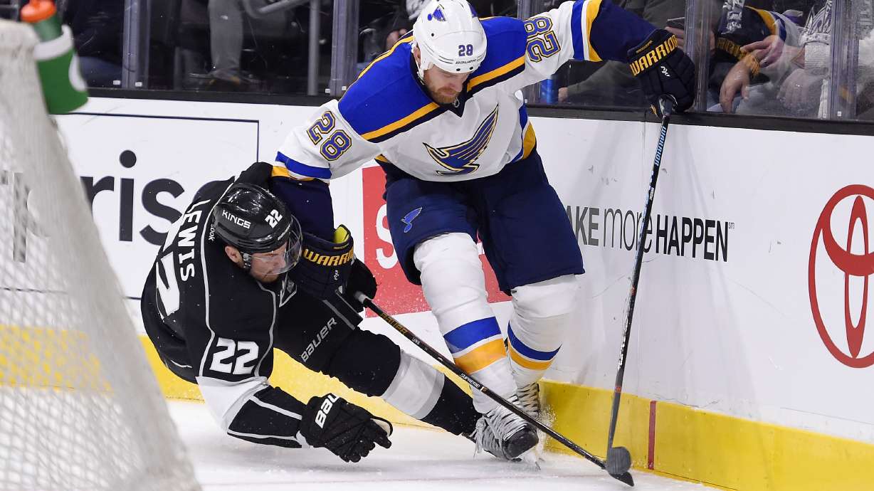 Brouwer's shootout goal lifts Blues past Kings, 2-1