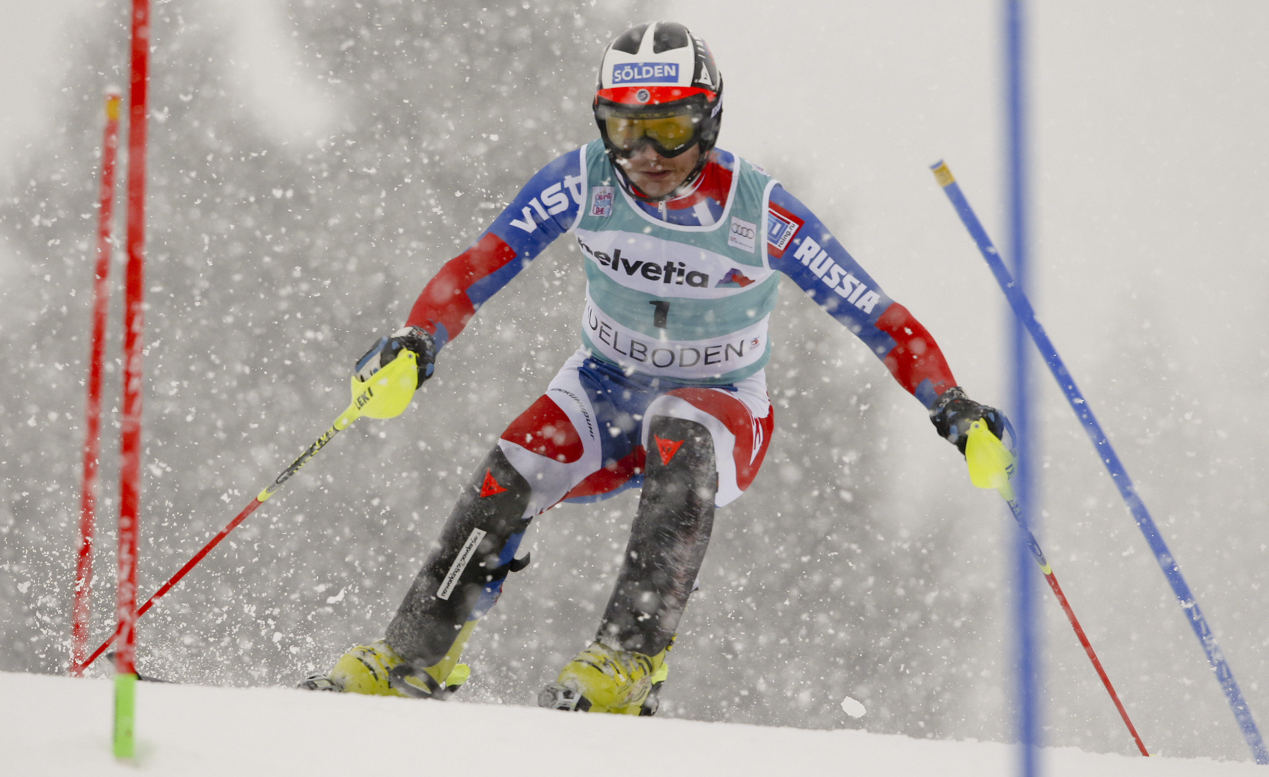 Kristoffersen edges Hirscher again to win World Cup slalom