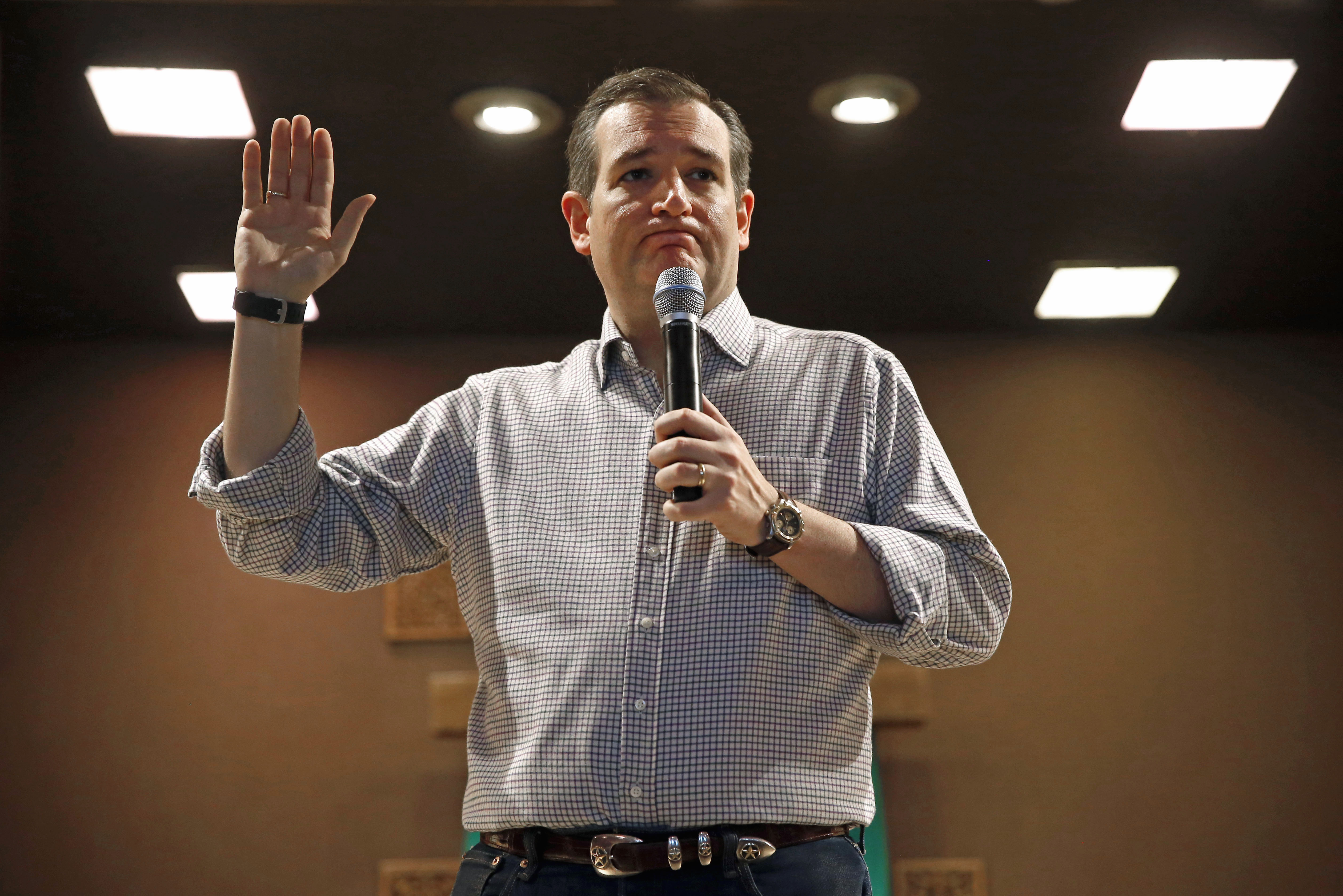 Cruz, Trump up in Iowa, but talk of 'takedown' effort fades